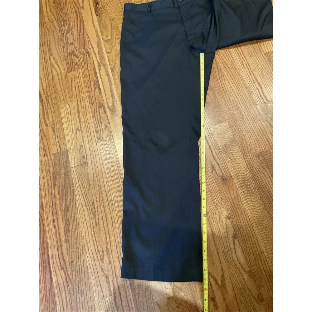 Nike Golf Men's Standard Fit Flat Front Dri Fit Pants Black‎ Size 38x32